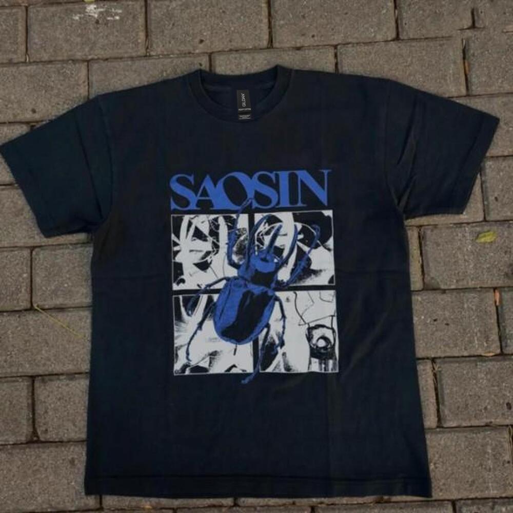 Black And Blue Saosin Band Tee